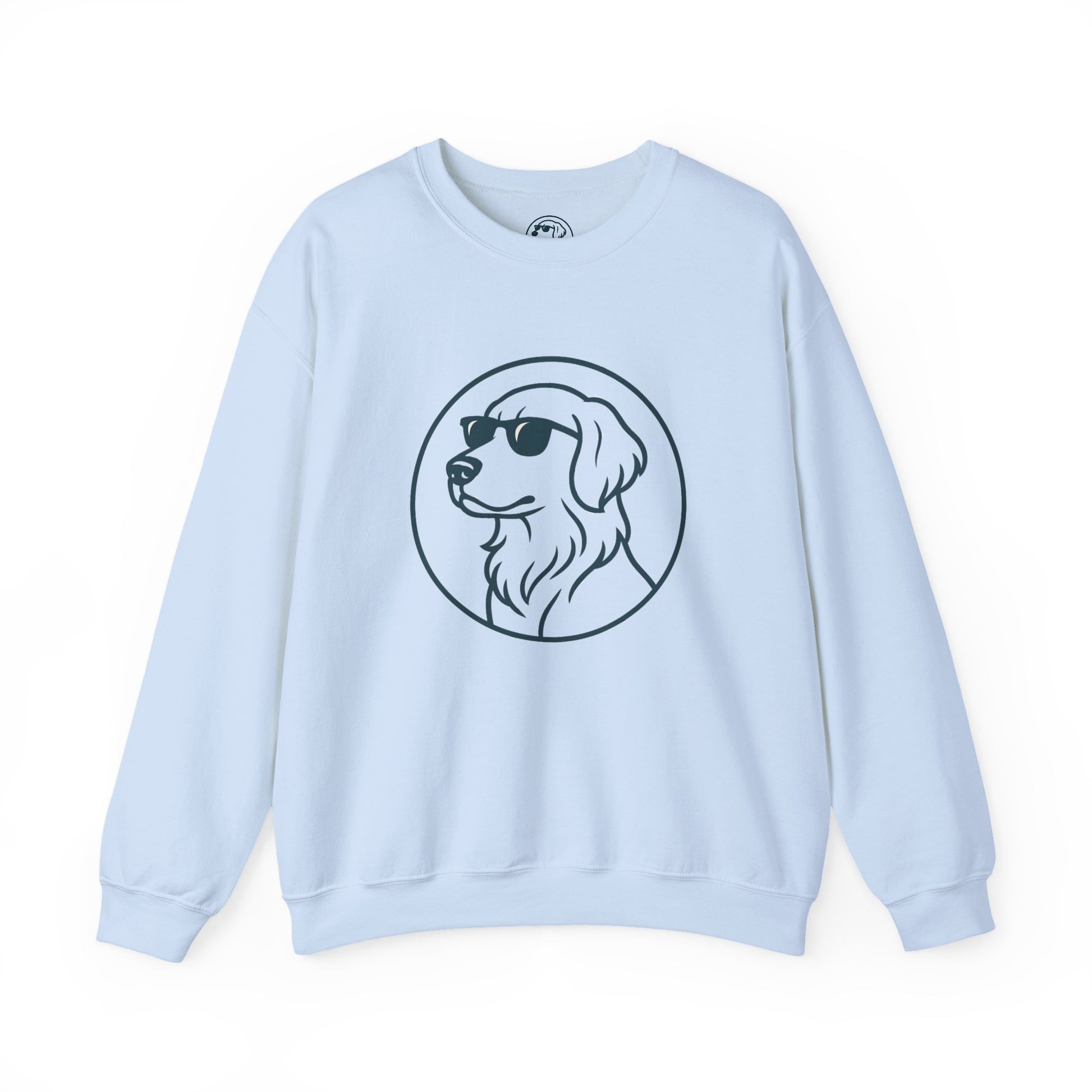 Dog with glasses cool Sweatshirt