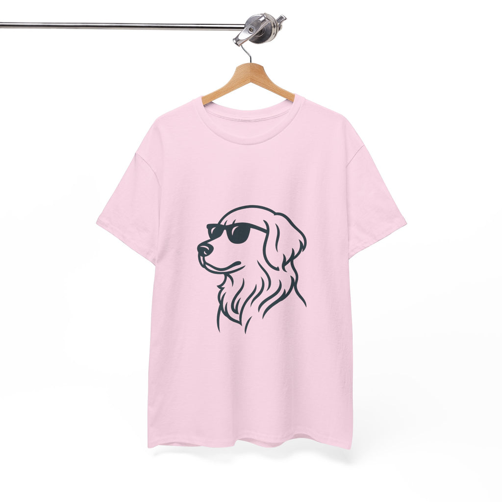 Dog with sunglasses logo cool T-Shirt