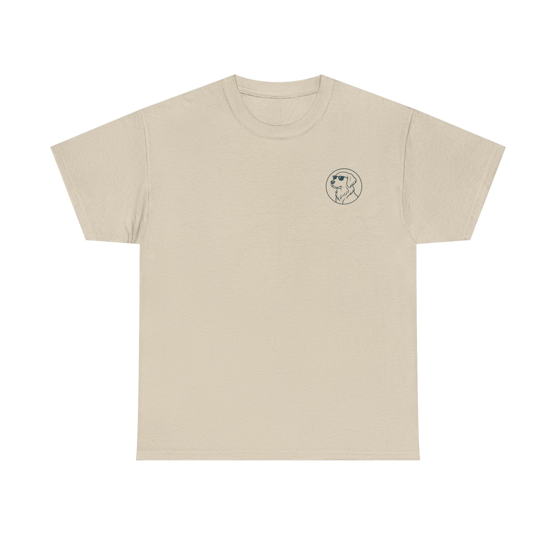 Dog with sunglasses logo T-Shirt