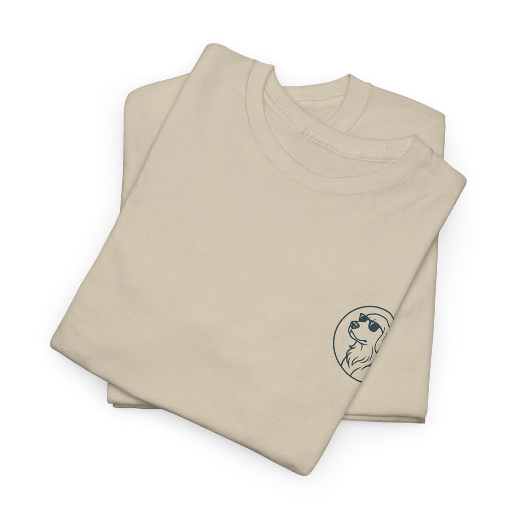 Dog with sunglasses logo T-Shirt