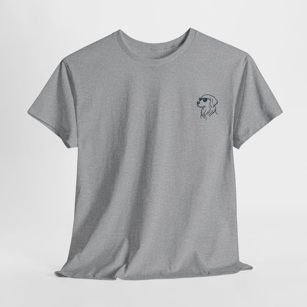 Dog with sunglasses logo cool T-Shirt