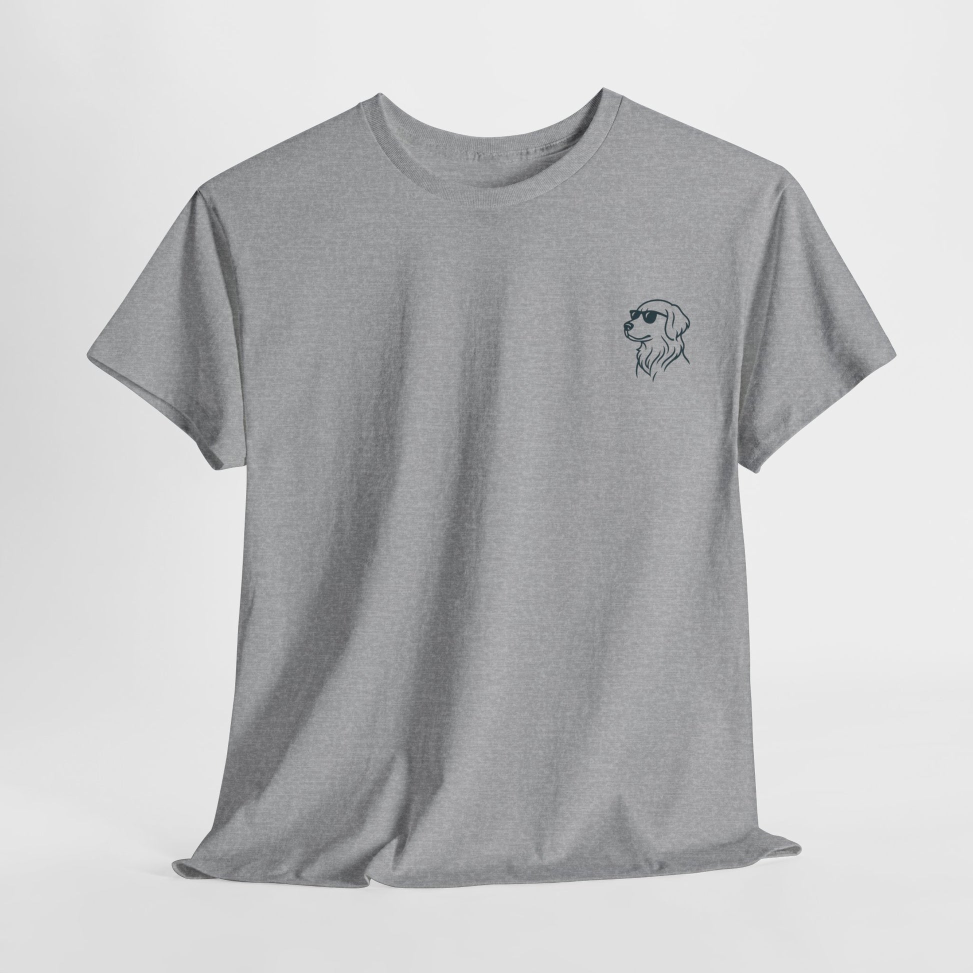 Dog with sunglasses logo cool T-Shirt