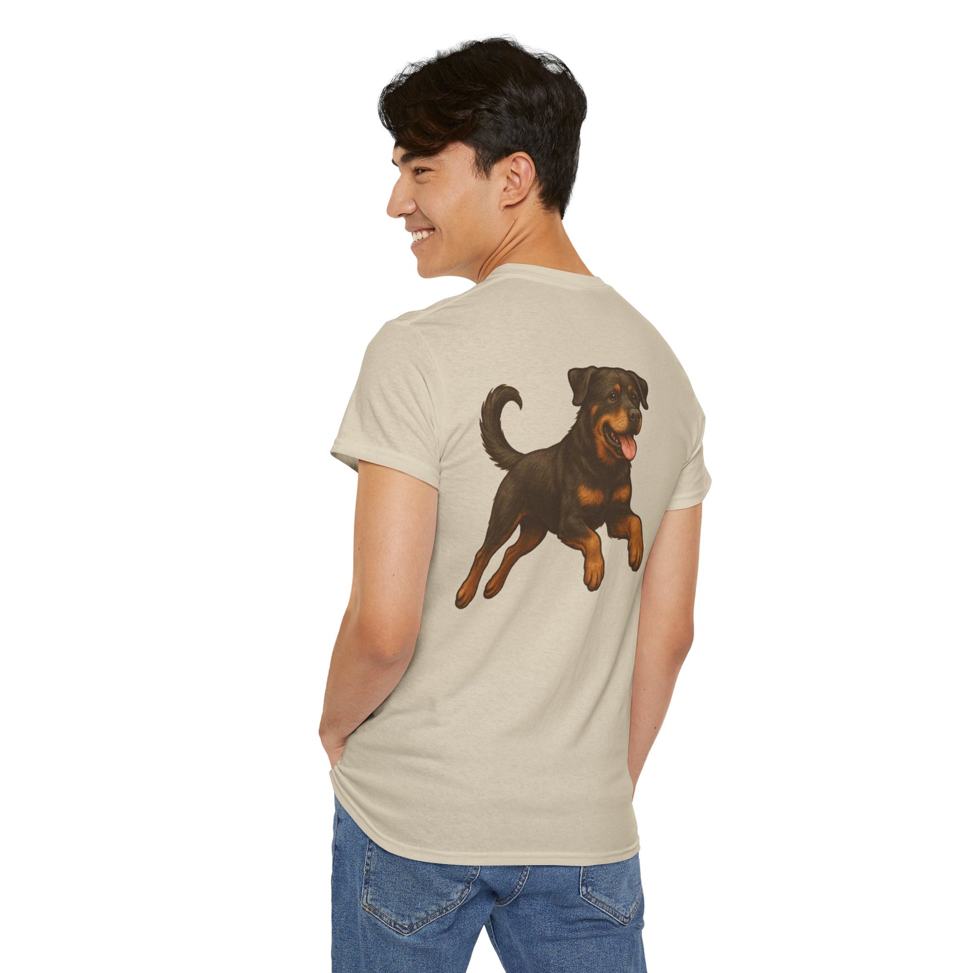 Rottweiler jumping T-Shirt