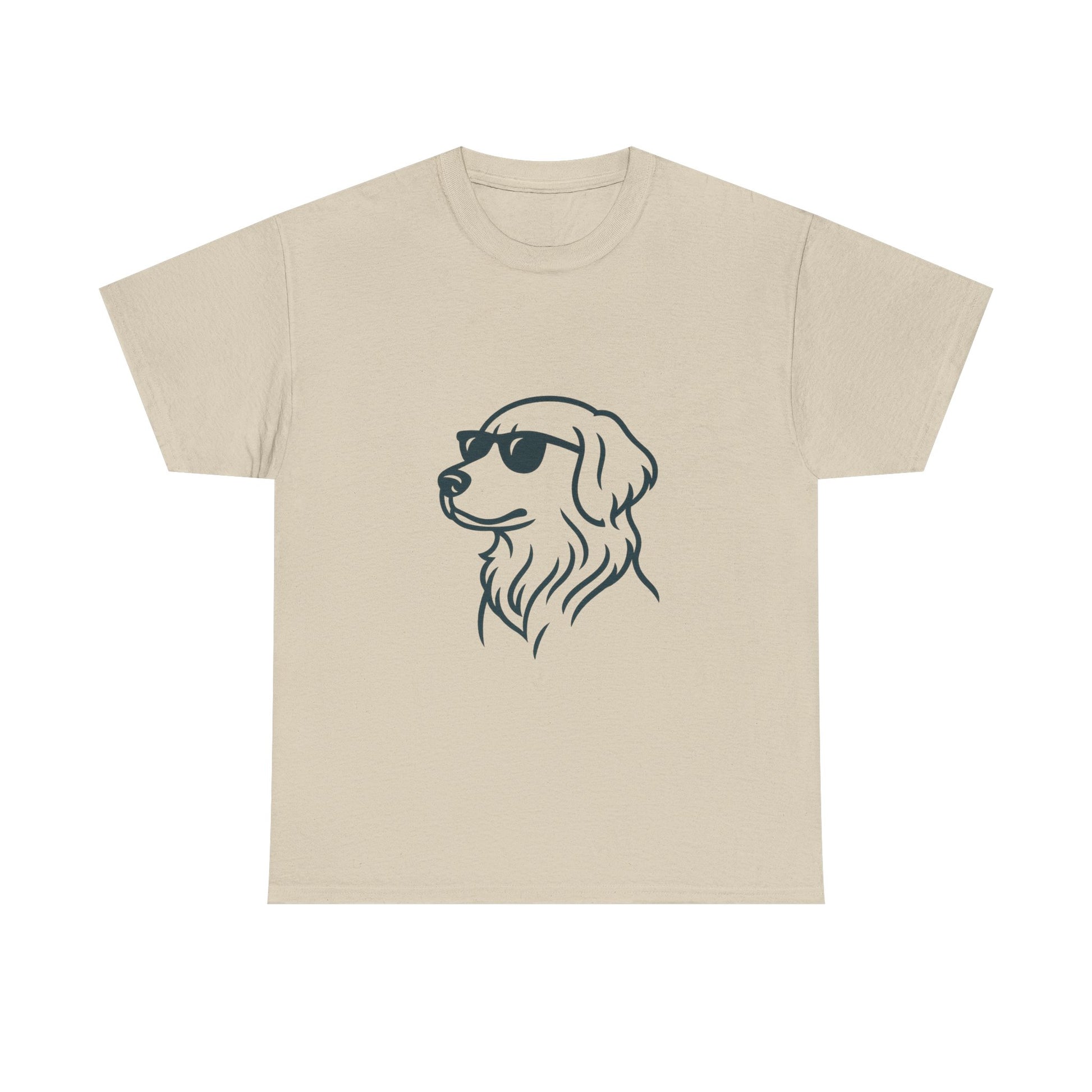 Dog with sunglasses logo cool T-Shirt