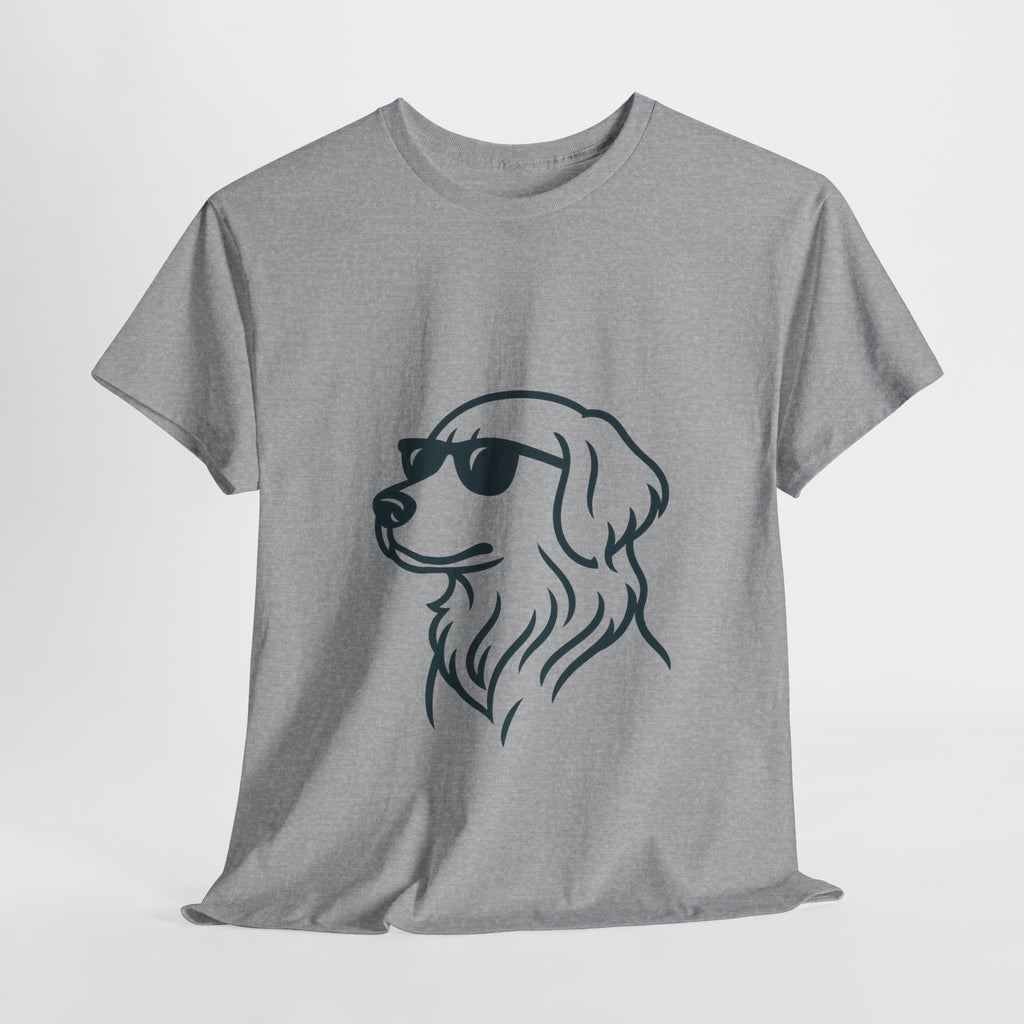 Dog with sunglasses logo cool T-Shirt