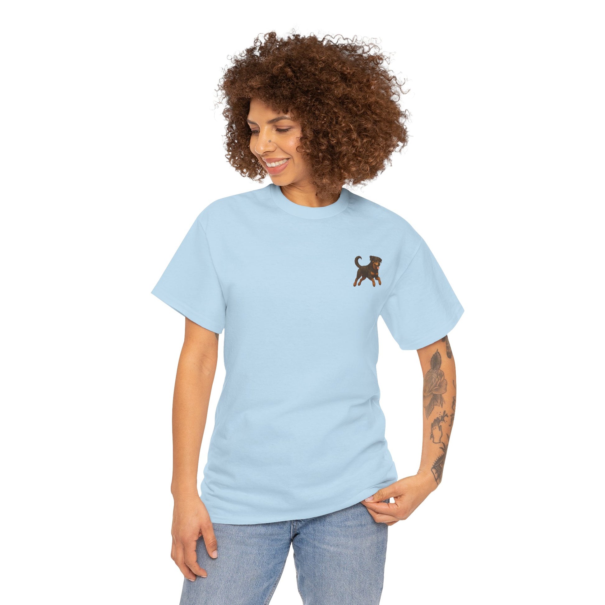 Rottweiler jumping T-Shirt
