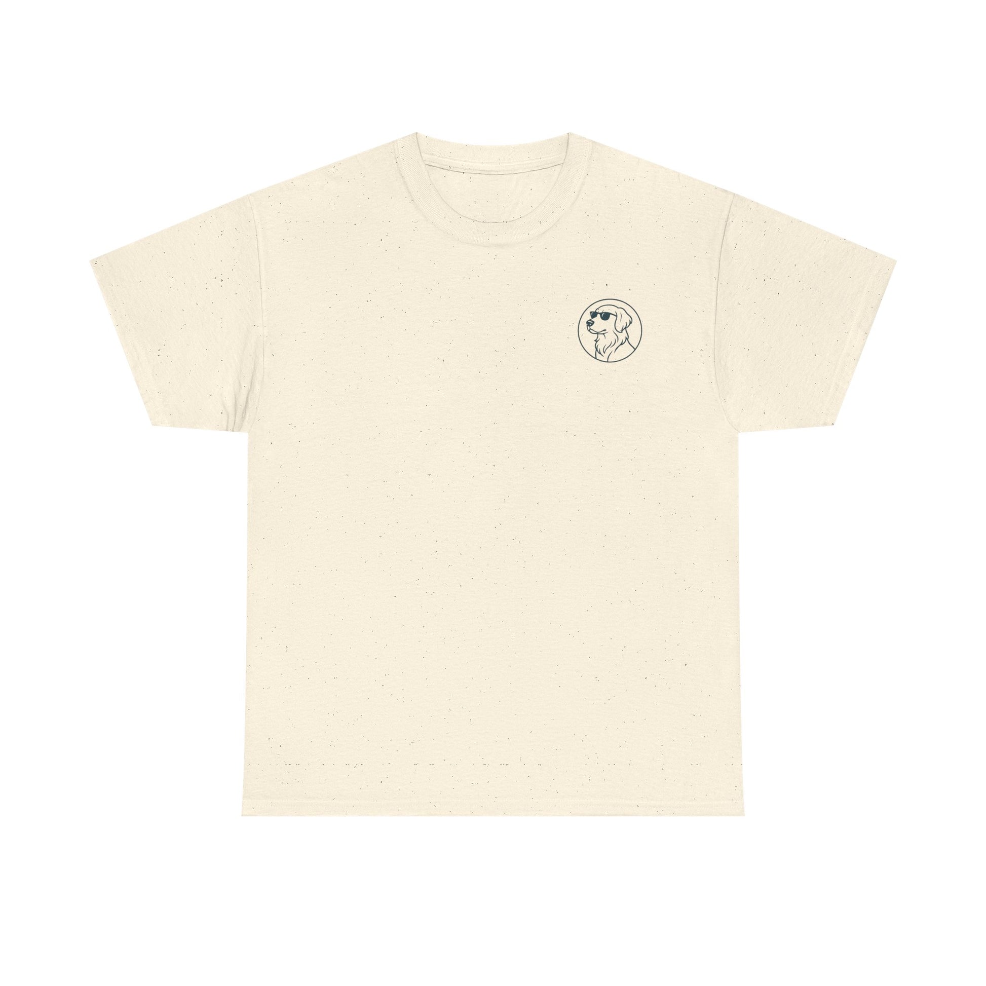 Dog with sunglasses logo T-Shirt