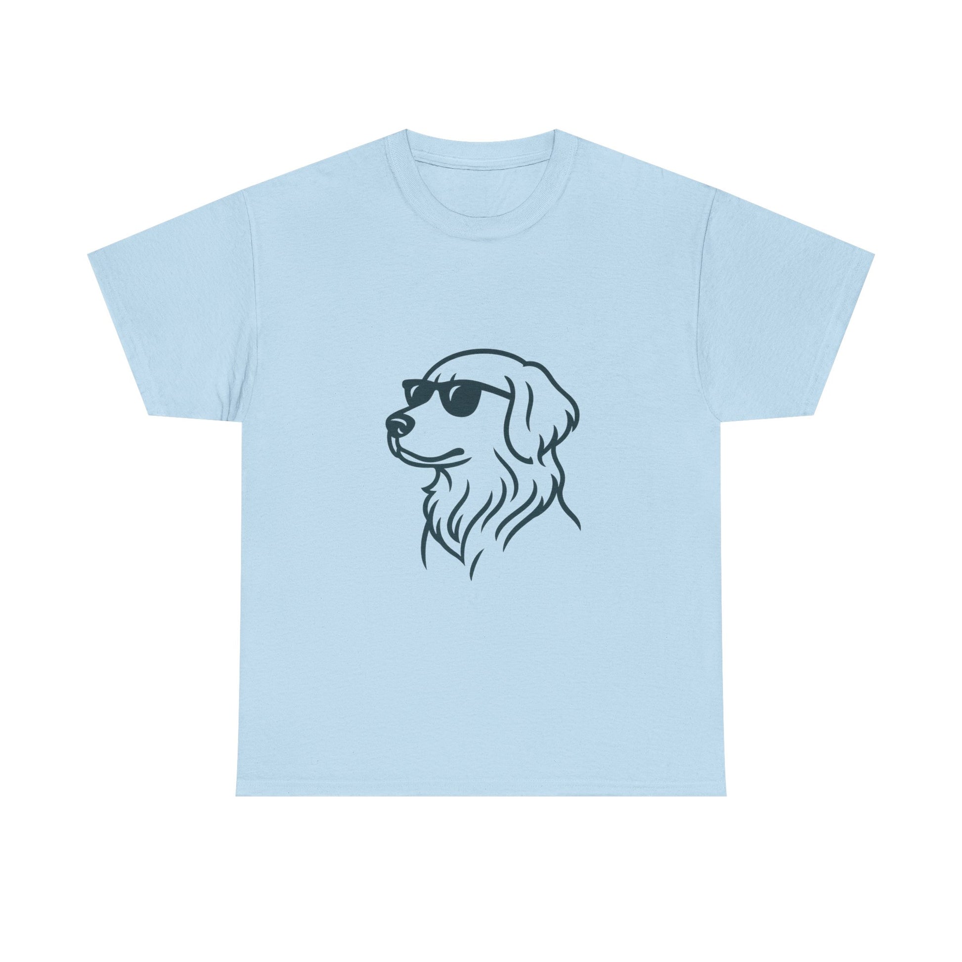 Dog with sunglasses logo cool T-Shirt