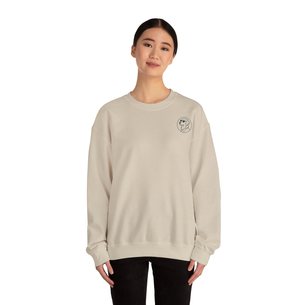 Dog with glasses Sweatshirt