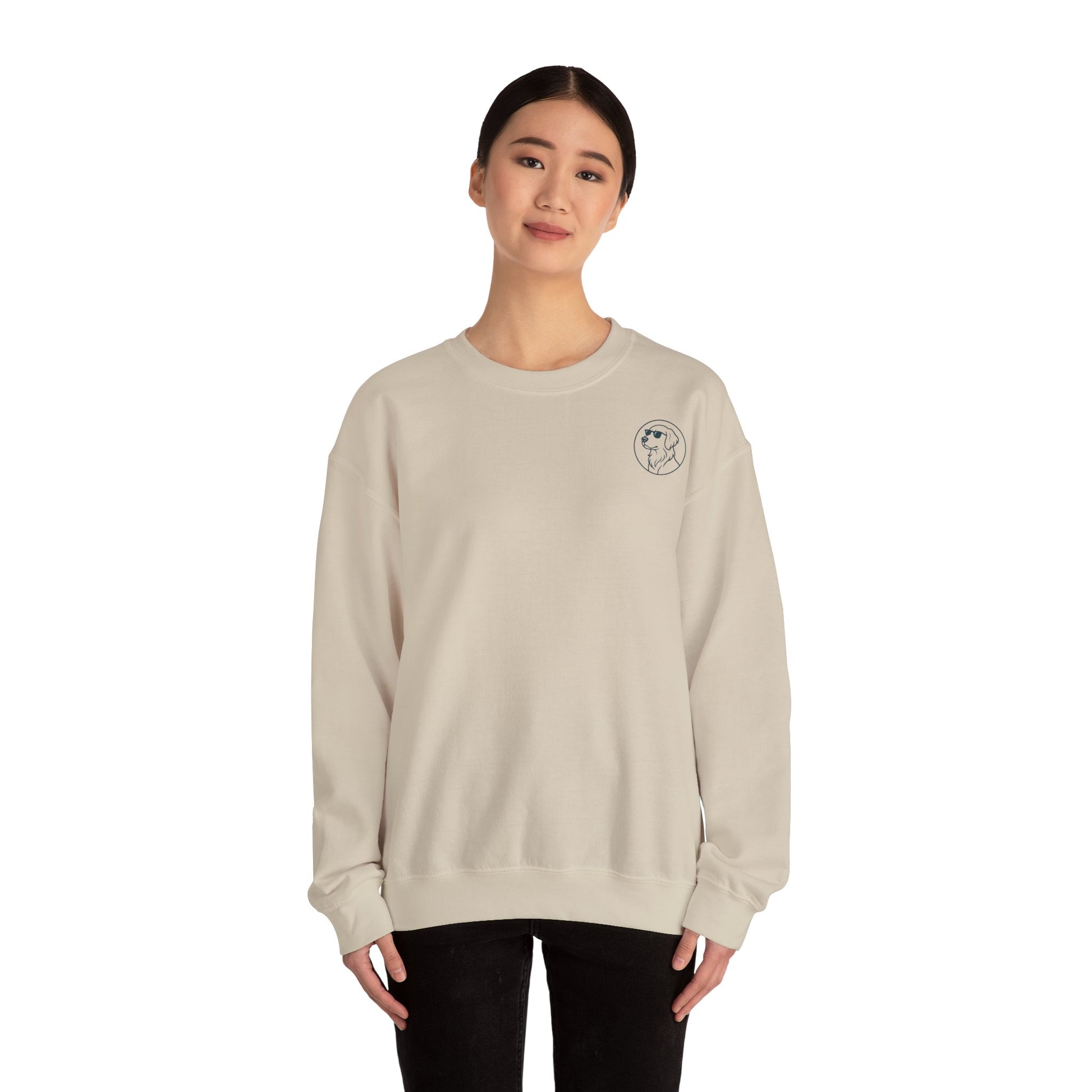 Dog with glasses Sweatshirt