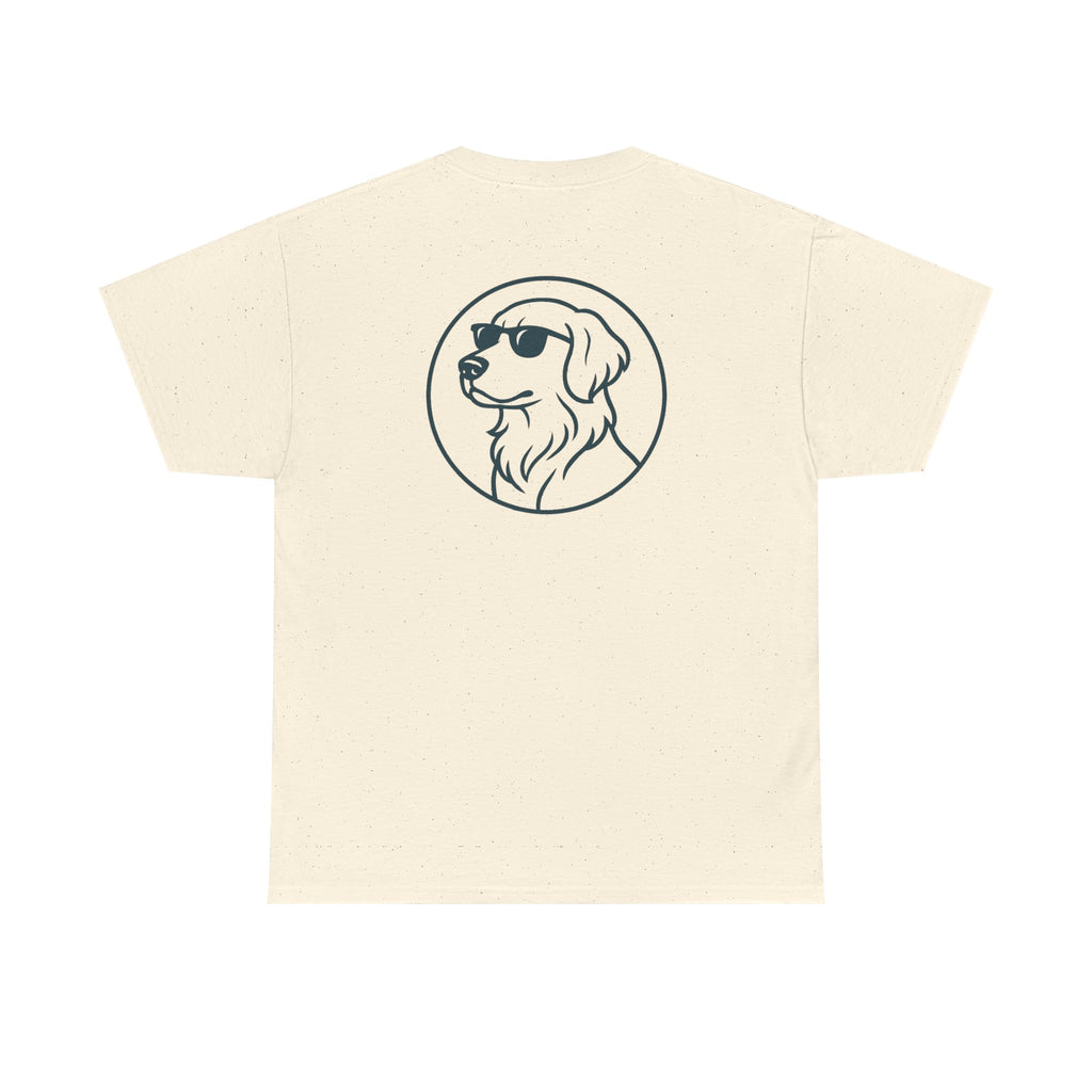 Dog with sunglasses logo T-Shirt