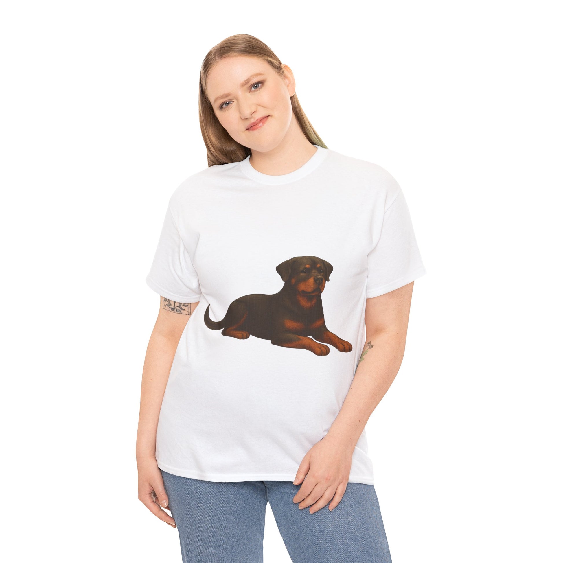 Rottweiler sitting cool T-Shirt