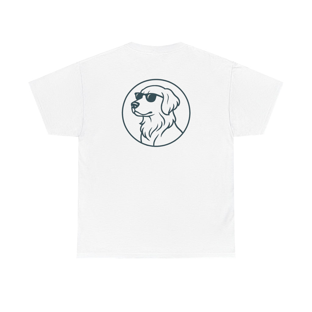 Dog with sunglasses logo T-Shirt