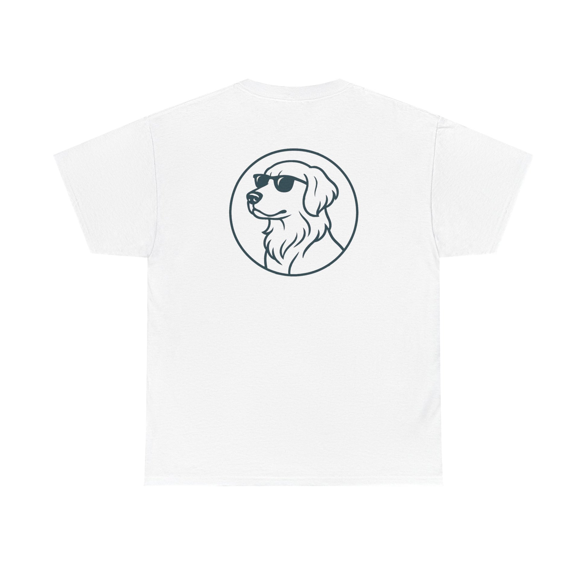 Dog with sunglasses logo T-Shirt