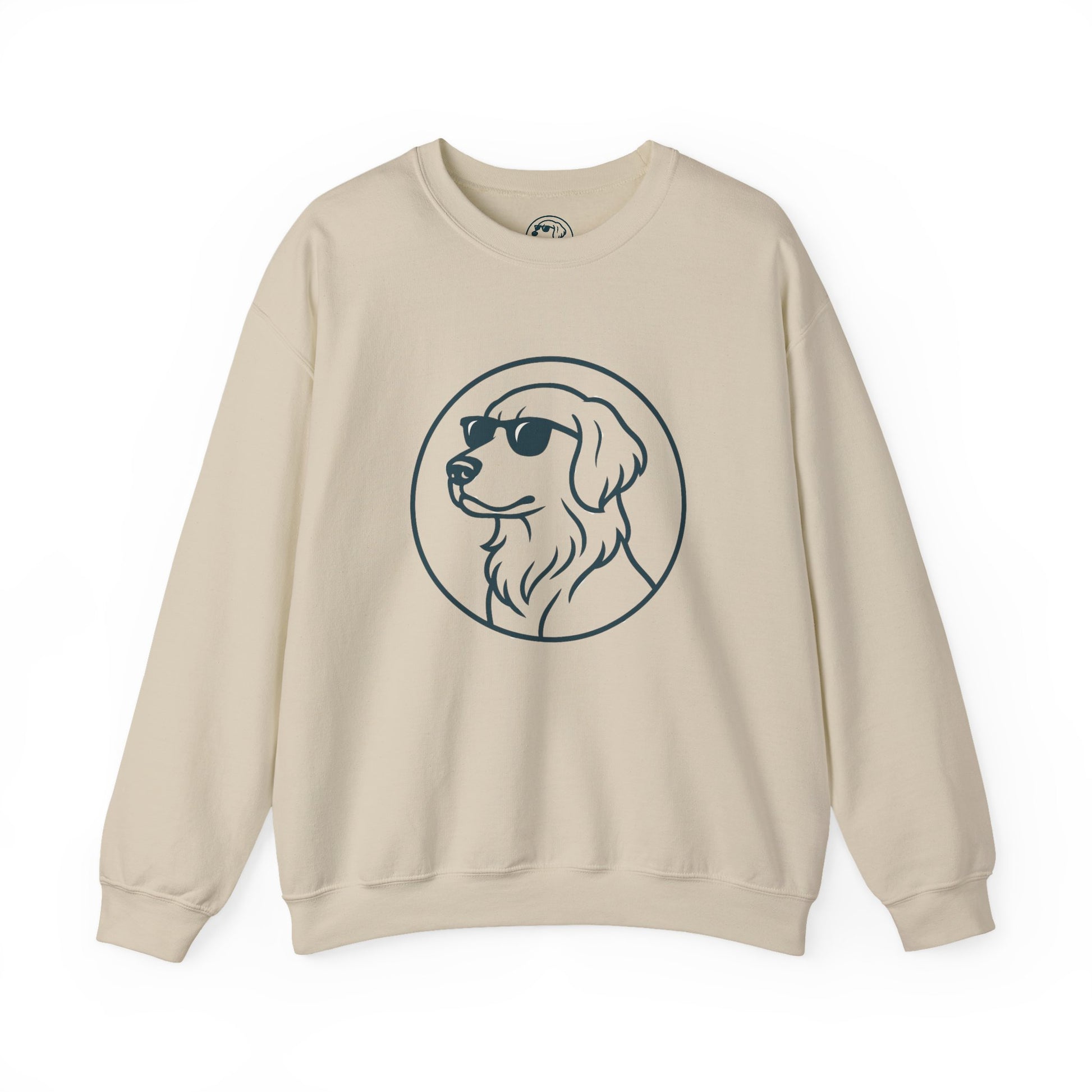 Dog with glasses cool Sweatshirt