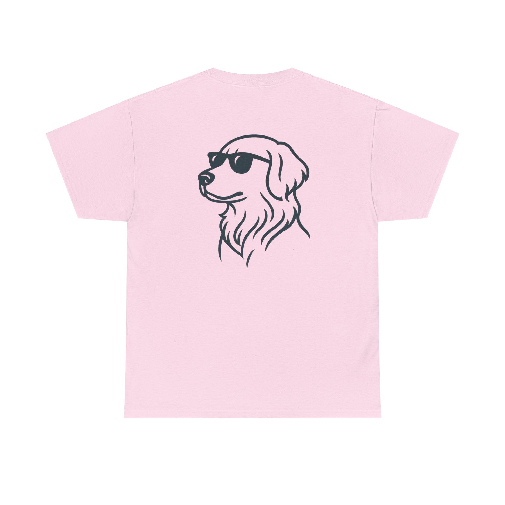 Dog with sunglasses logo cool T-Shirt