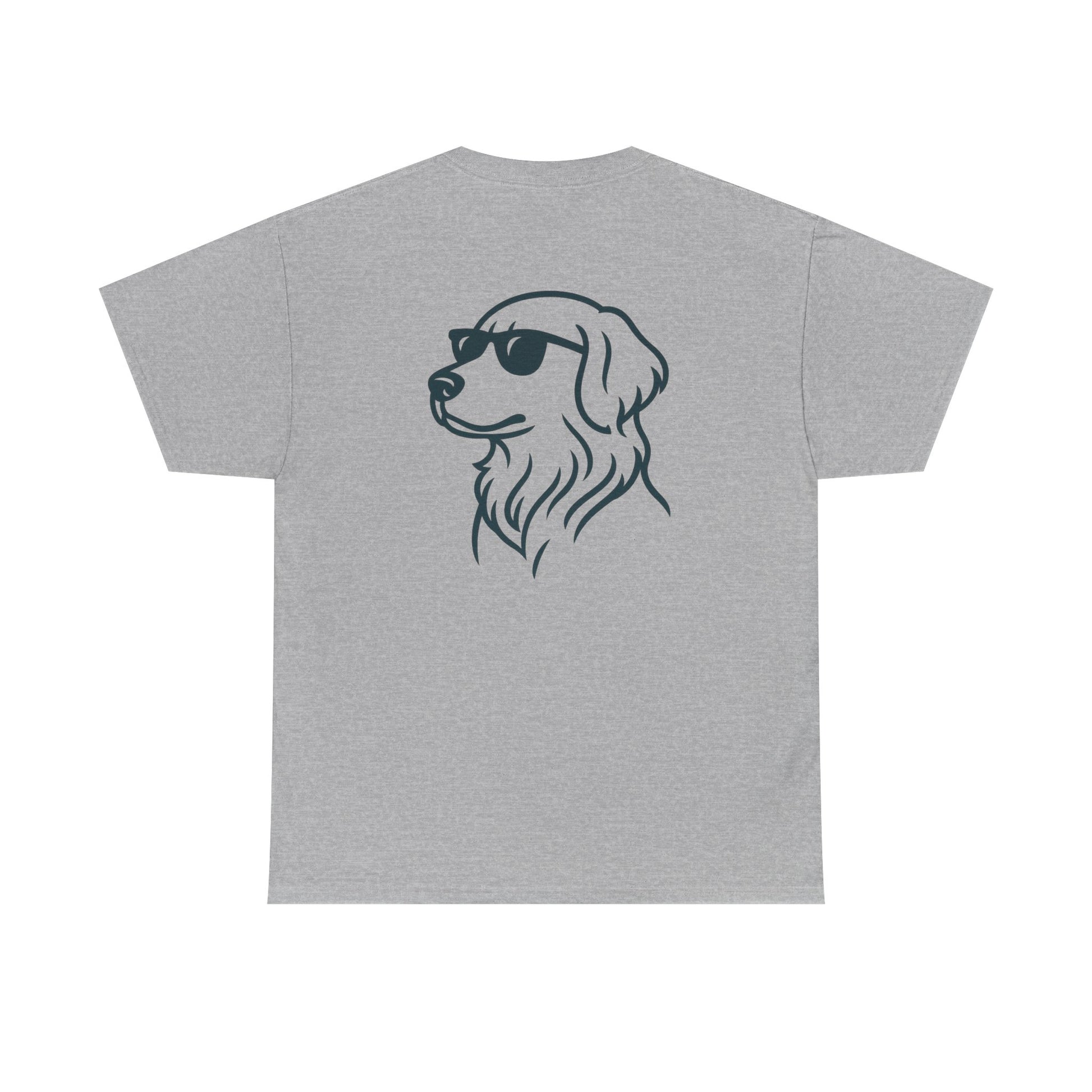 Dog with sunglasses logo cool T-Shirt