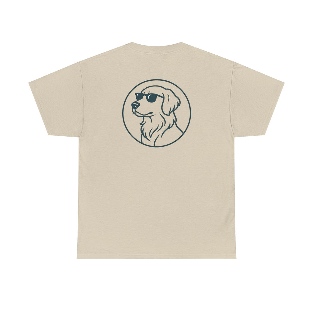 Dog with sunglasses logo T-Shirt