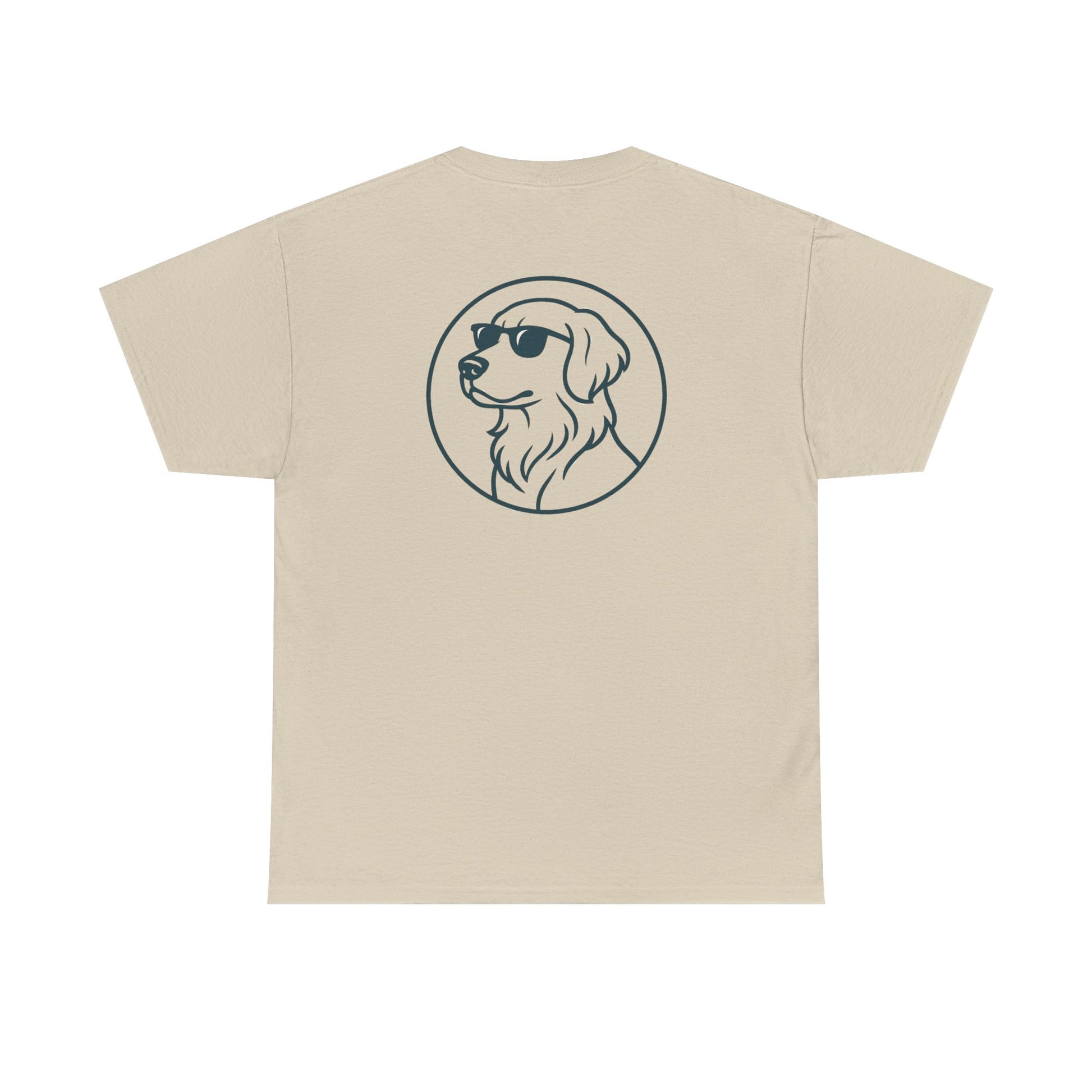 Dog with sunglasses logo T-Shirt