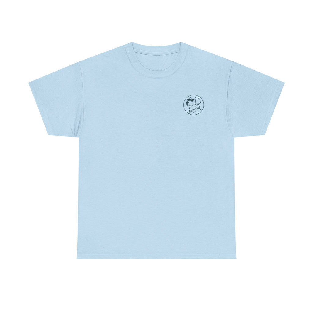 Dog with sunglasses logo T-Shirt