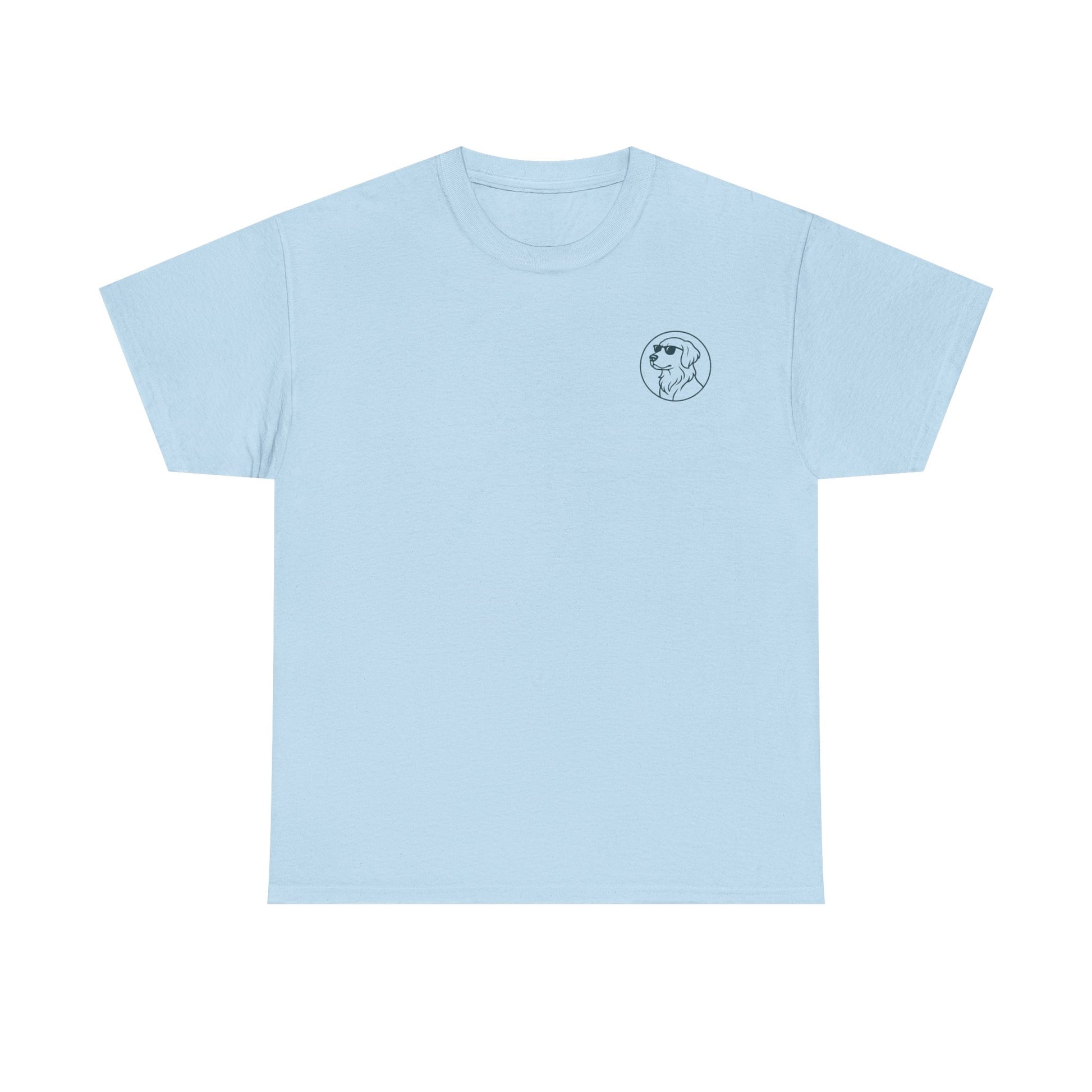 Dog with sunglasses logo T-Shirt