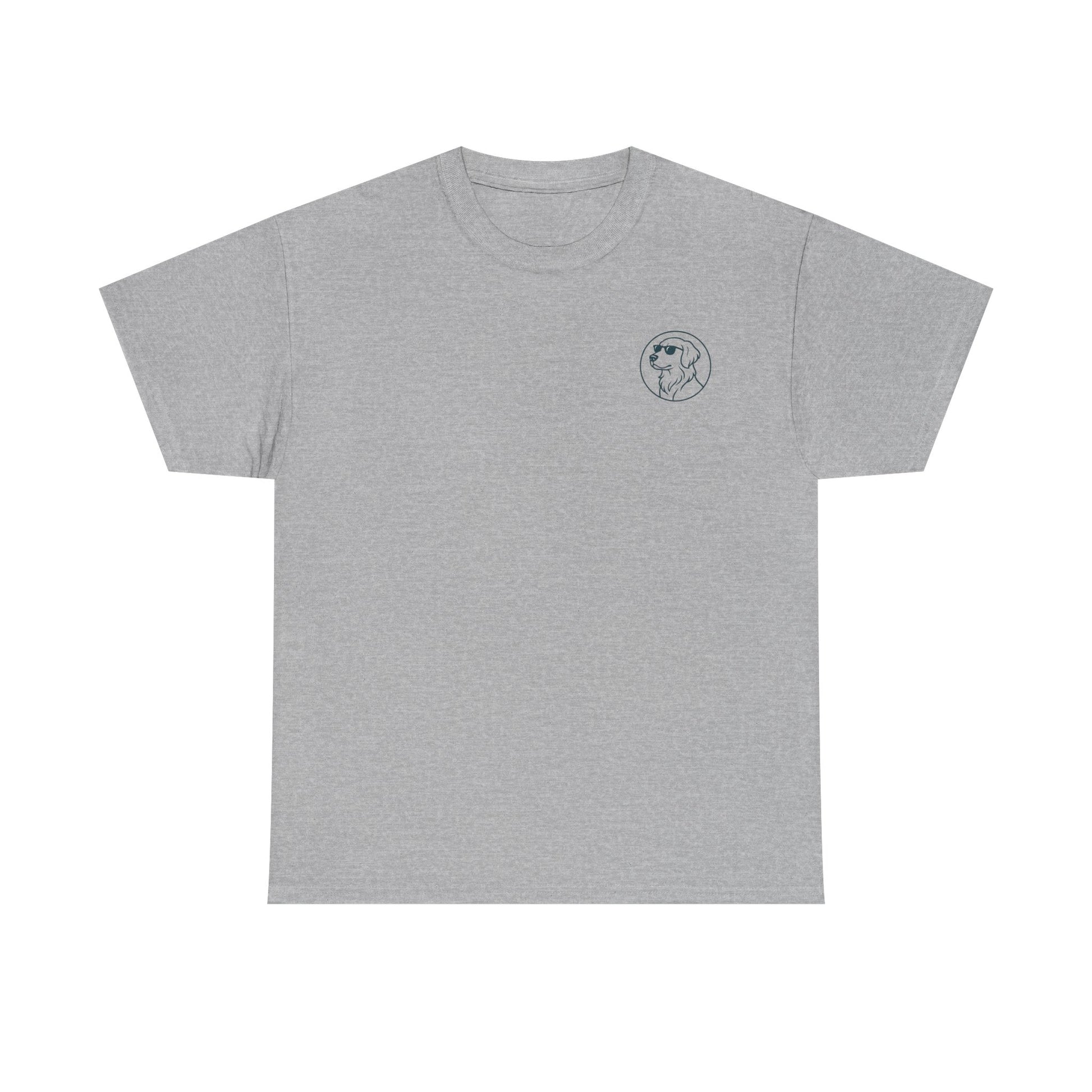 Dog with sunglasses logo T-Shirt