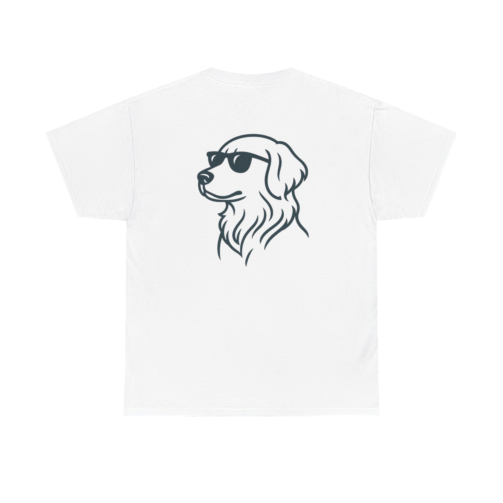 Dog with sunglasses logo cool T-Shirt