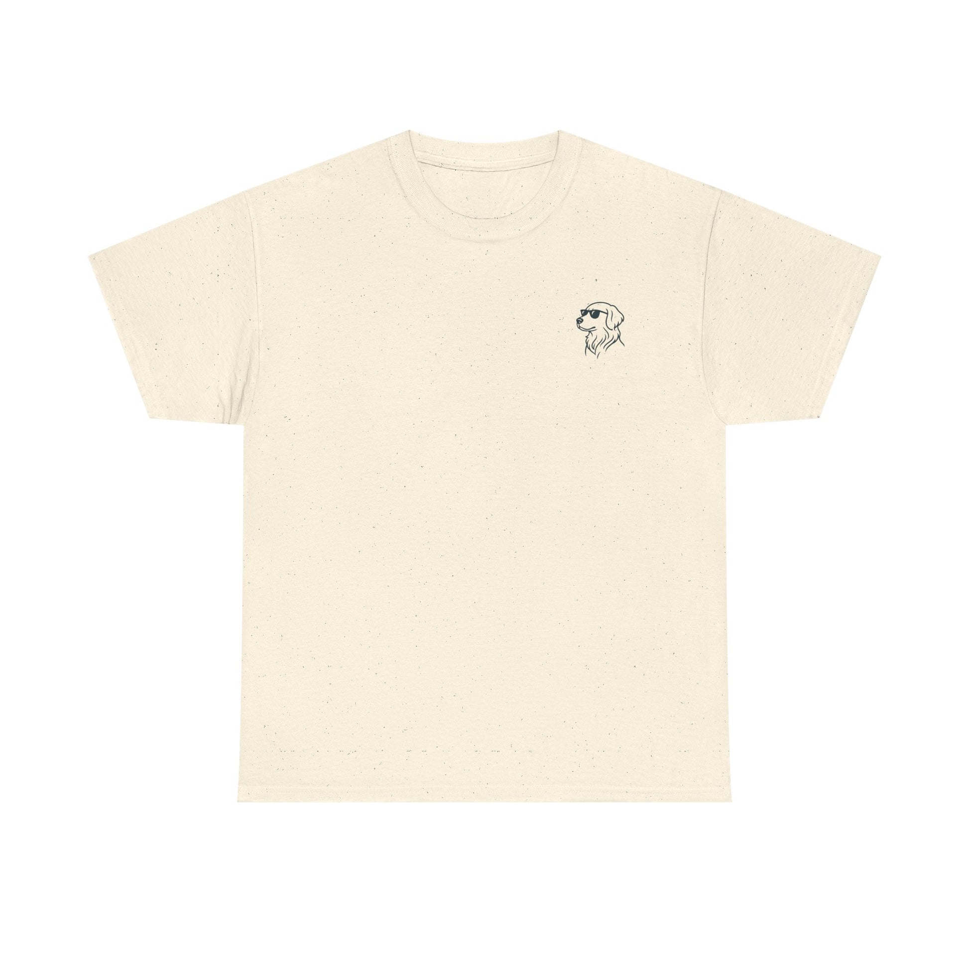Dog with sunglasses logo cool T-Shirt