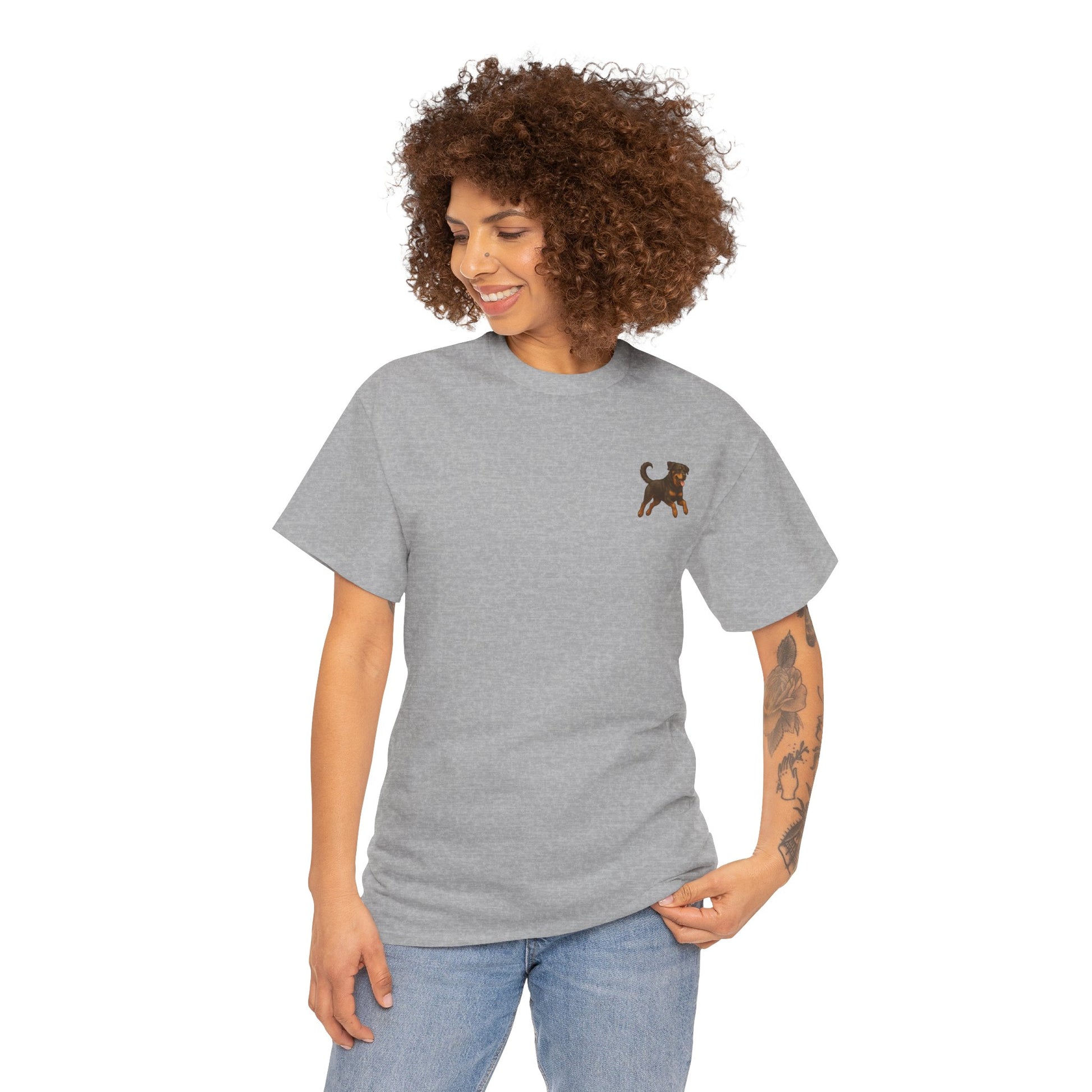 Rottweiler jumping T-Shirt