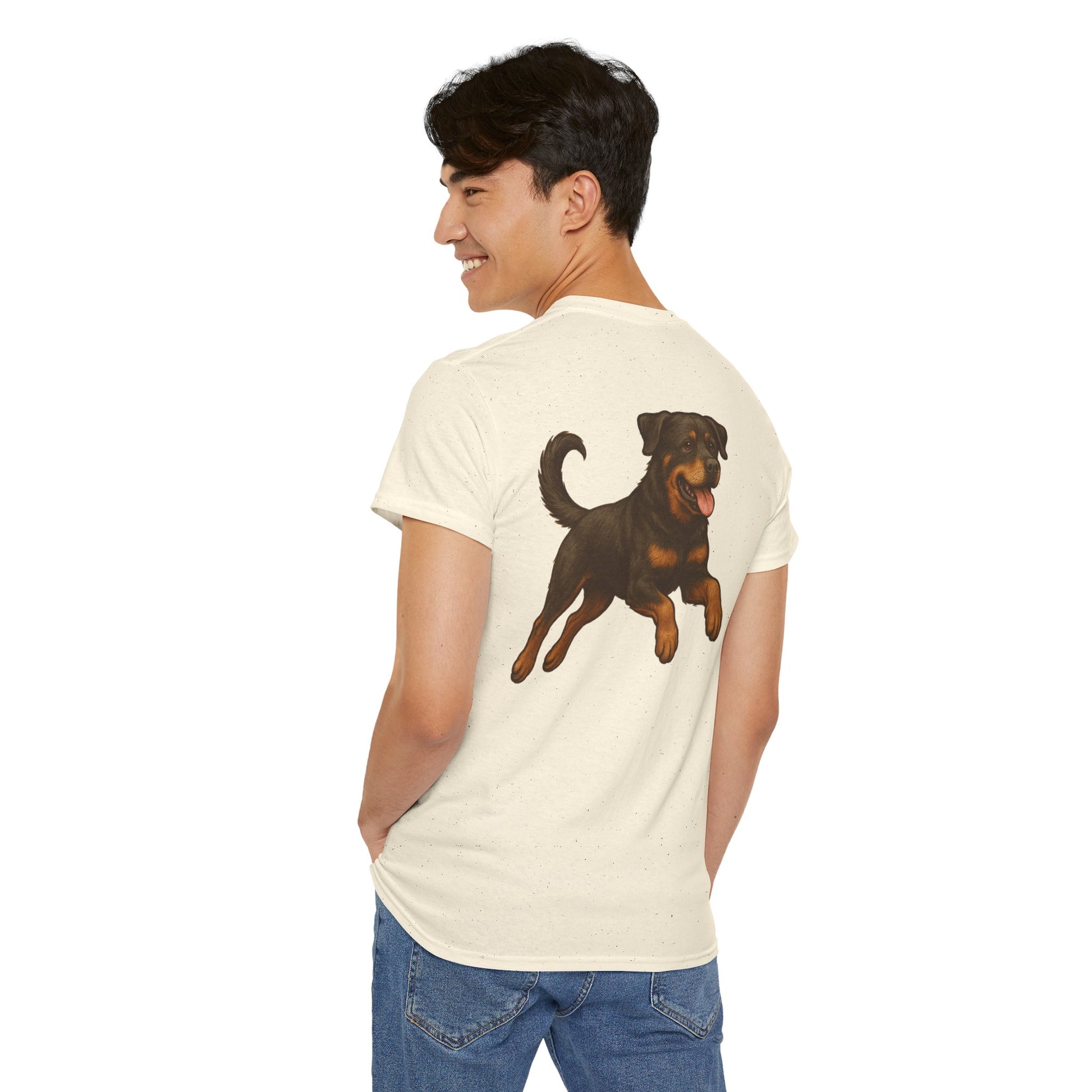 Rottweiler jumping T-Shirt