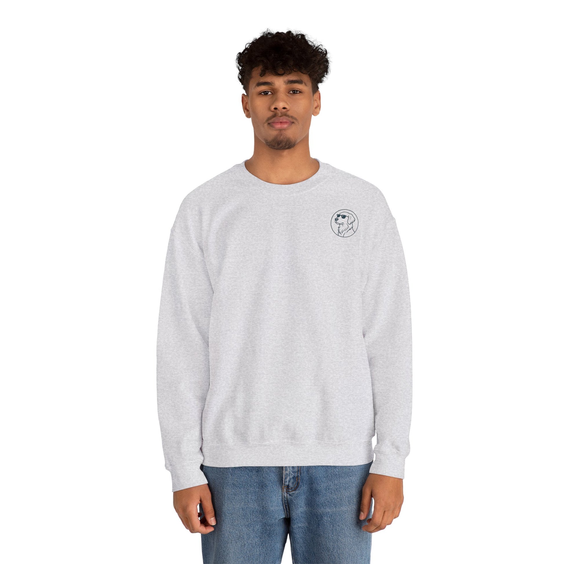 Dog with glasses Sweatshirt