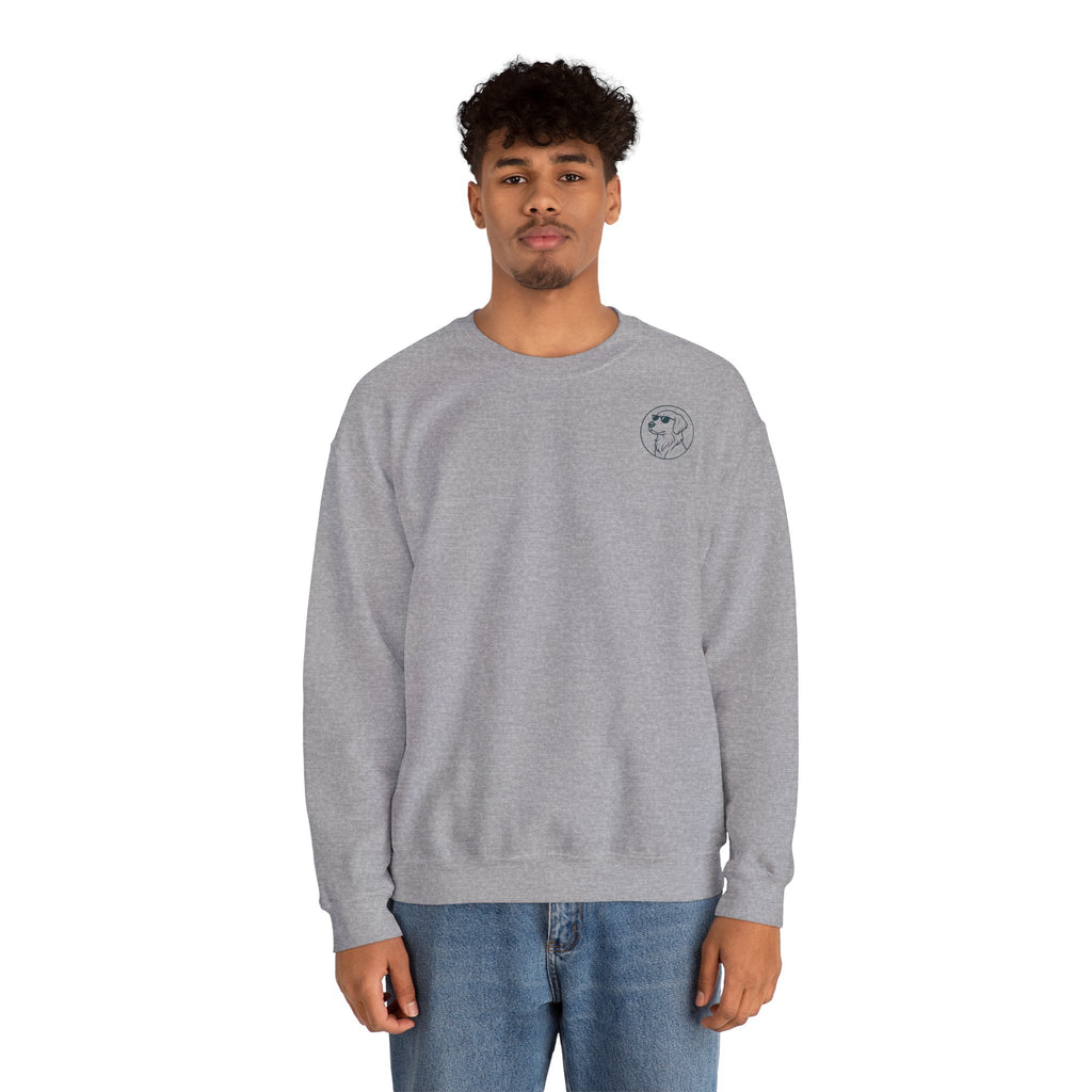 Dog with glasses Sweatshirt