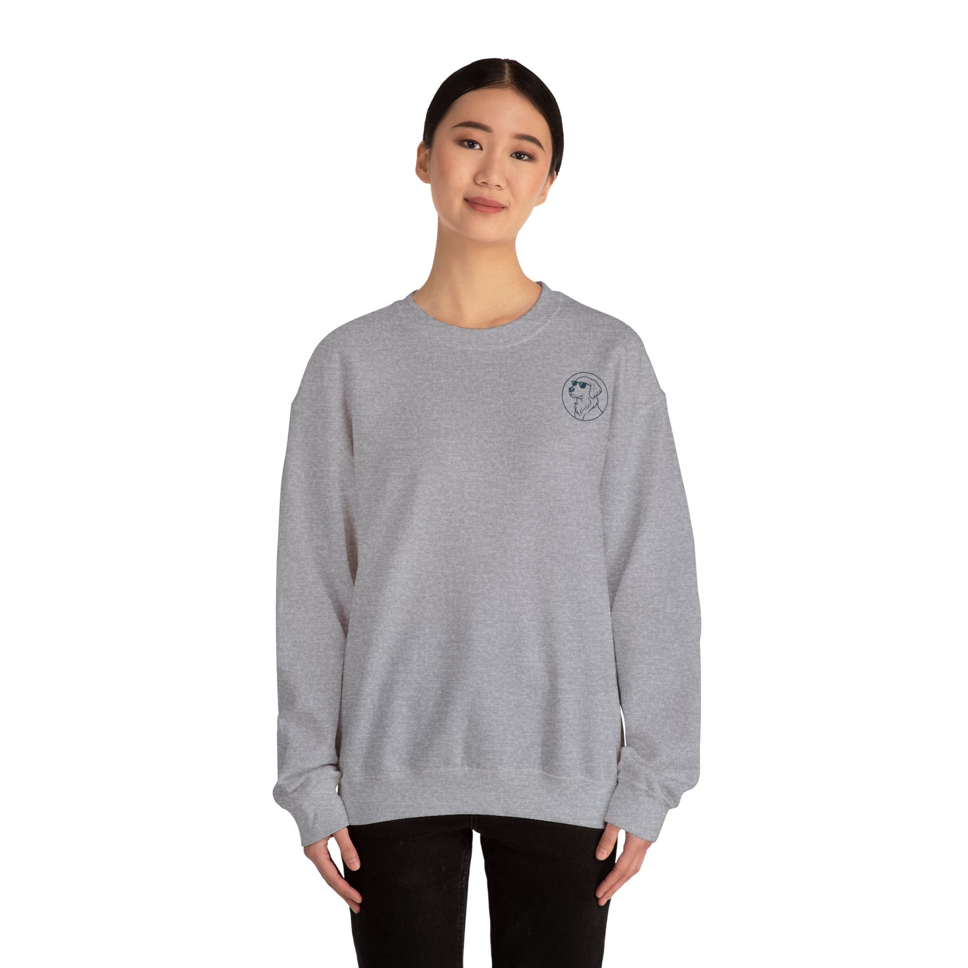 Dog with glasses Sweatshirt