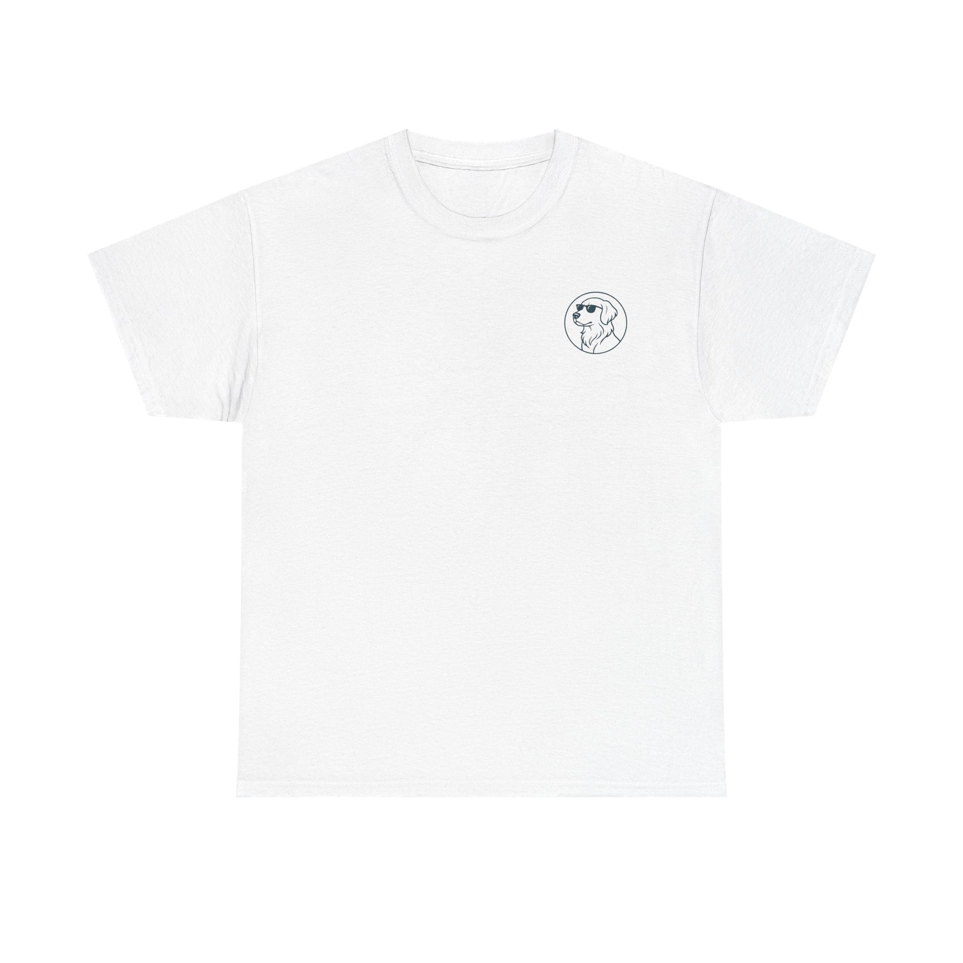 Dog with sunglasses logo T-Shirt