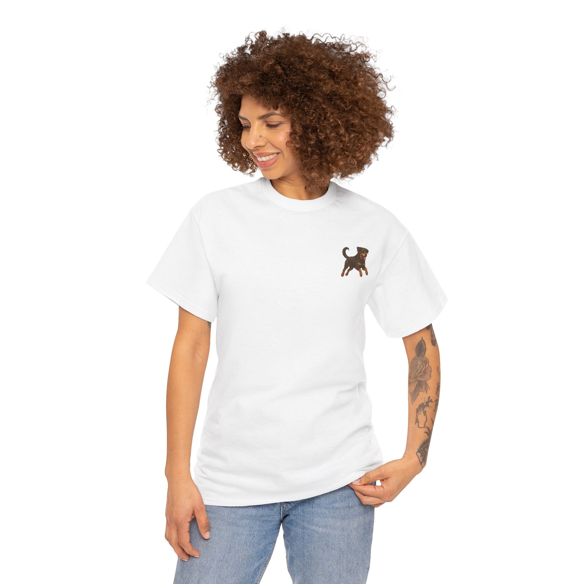 Rottweiler jumping T-Shirt