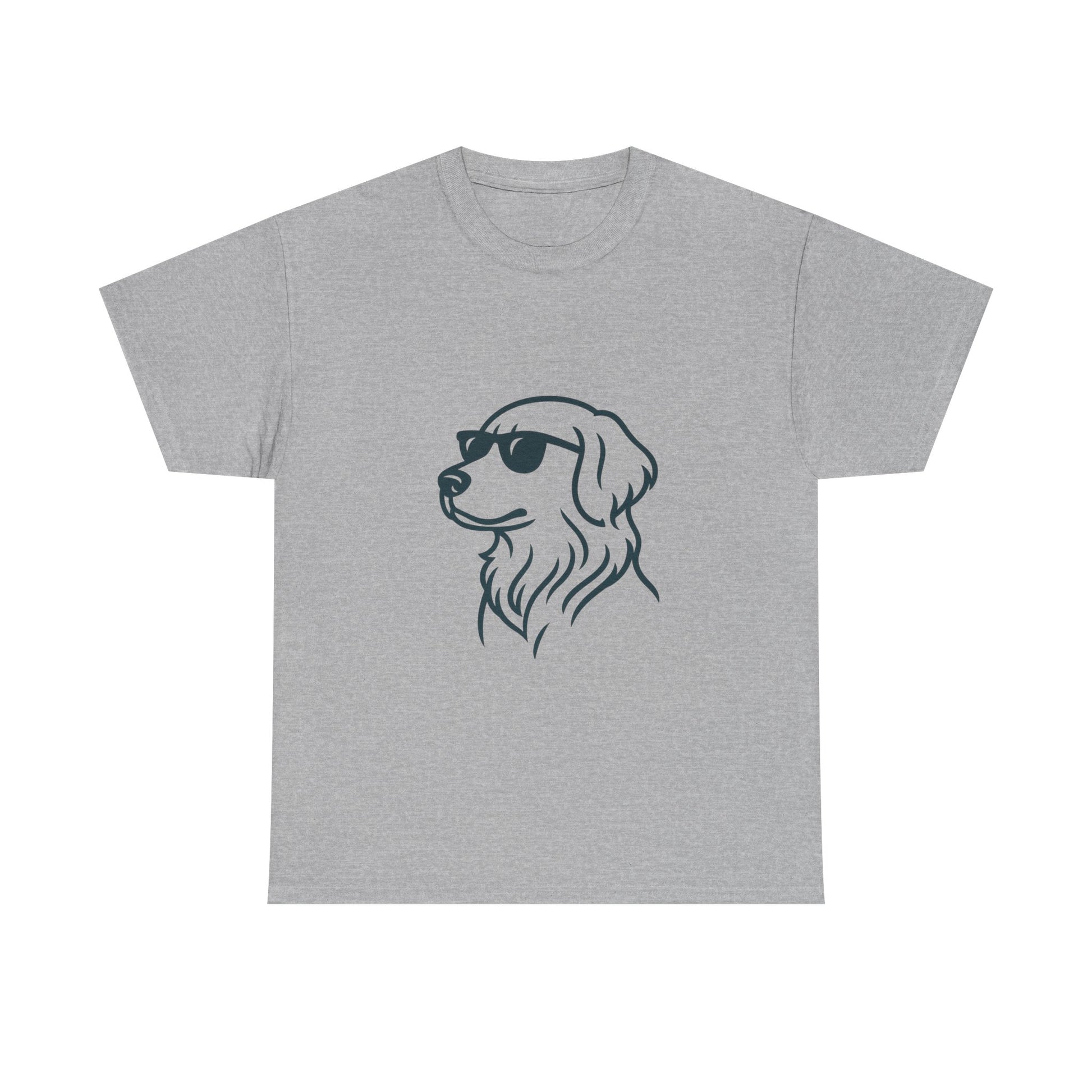 Dog with sunglasses logo cool T-Shirt