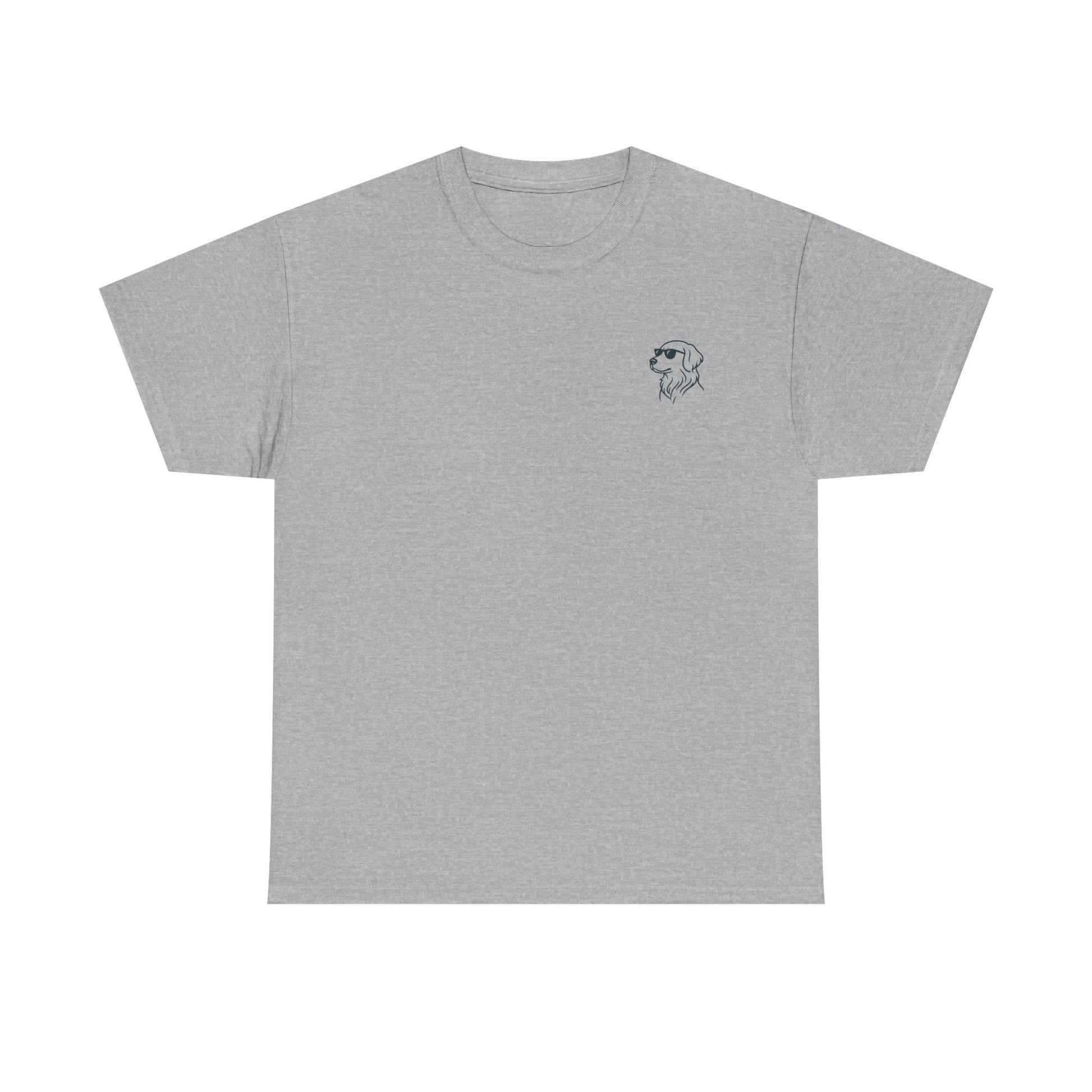 Dog with sunglasses logo cool T-Shirt