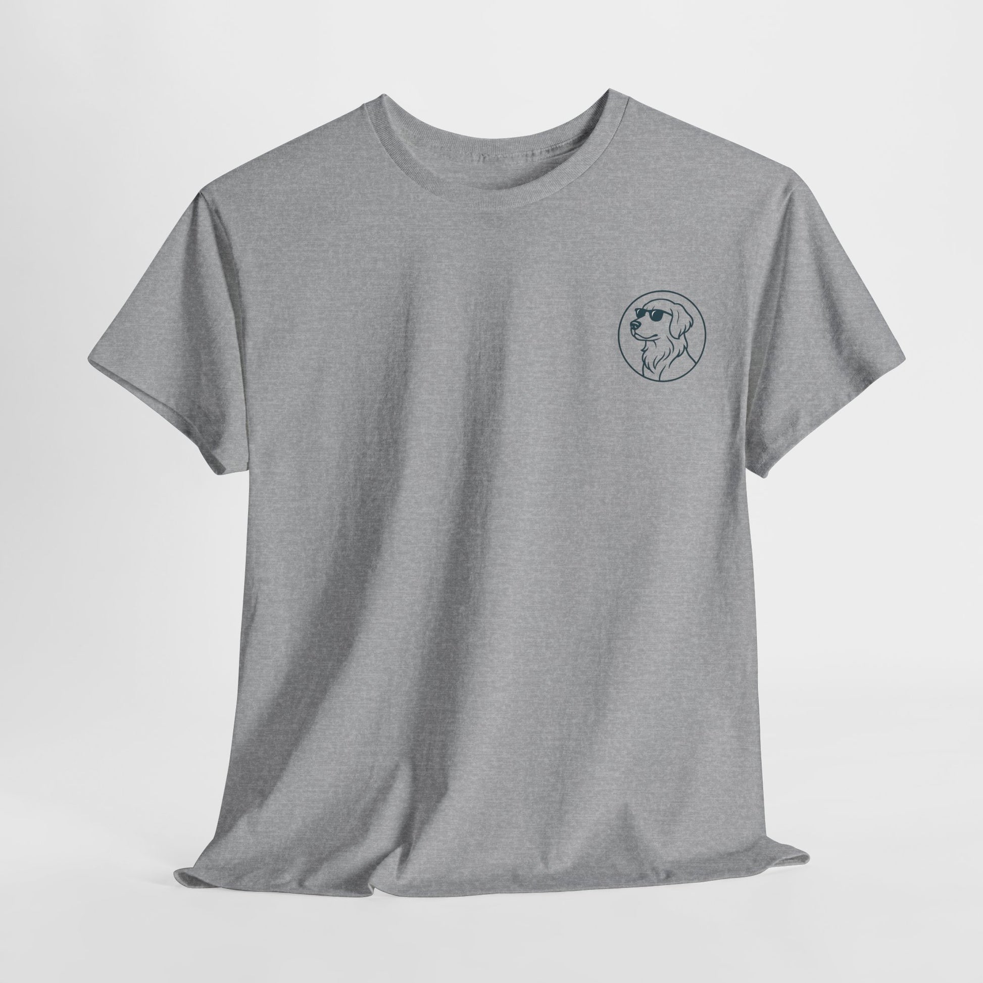 Dog with sunglasses logo T-Shirt