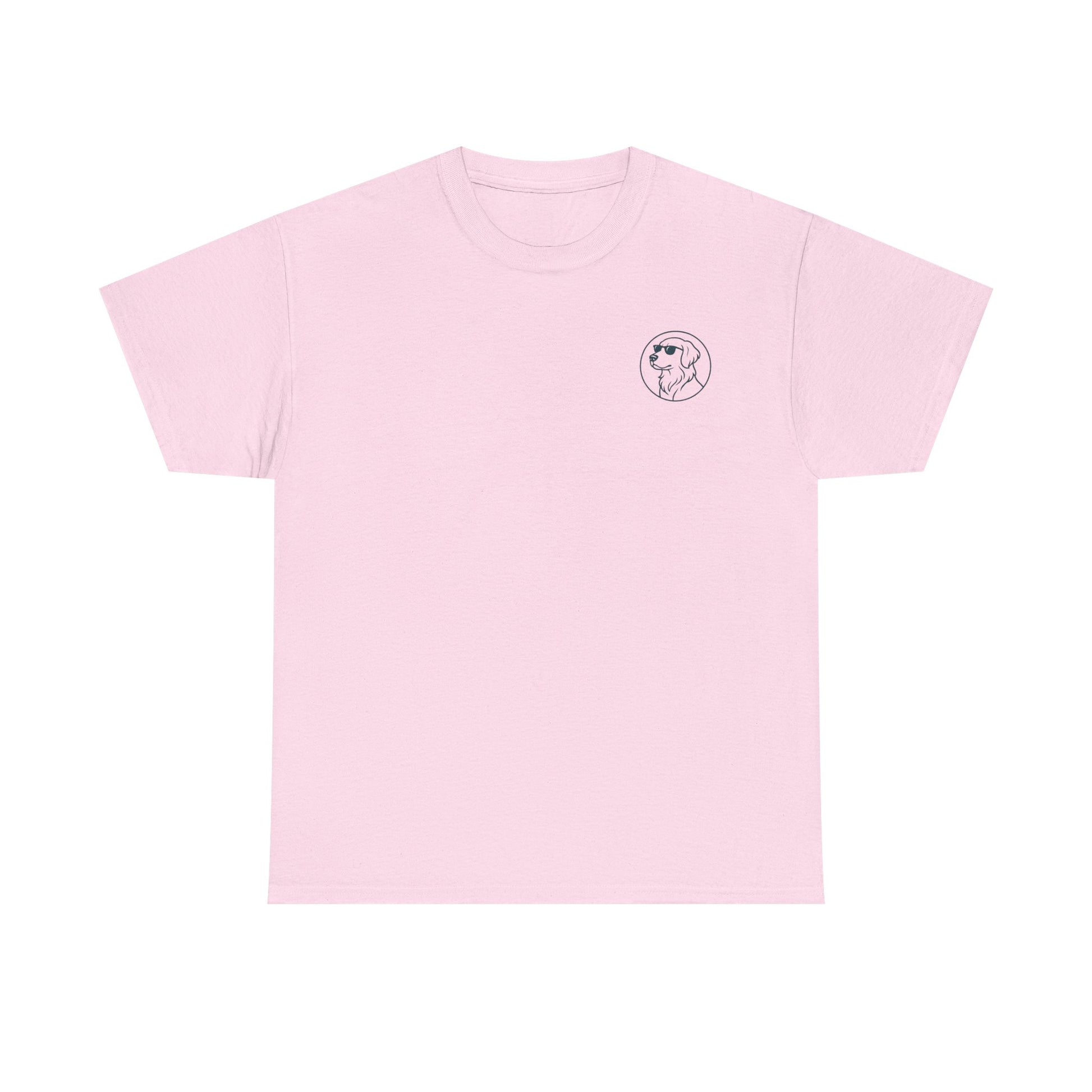 Dog with sunglasses logo T-Shirt