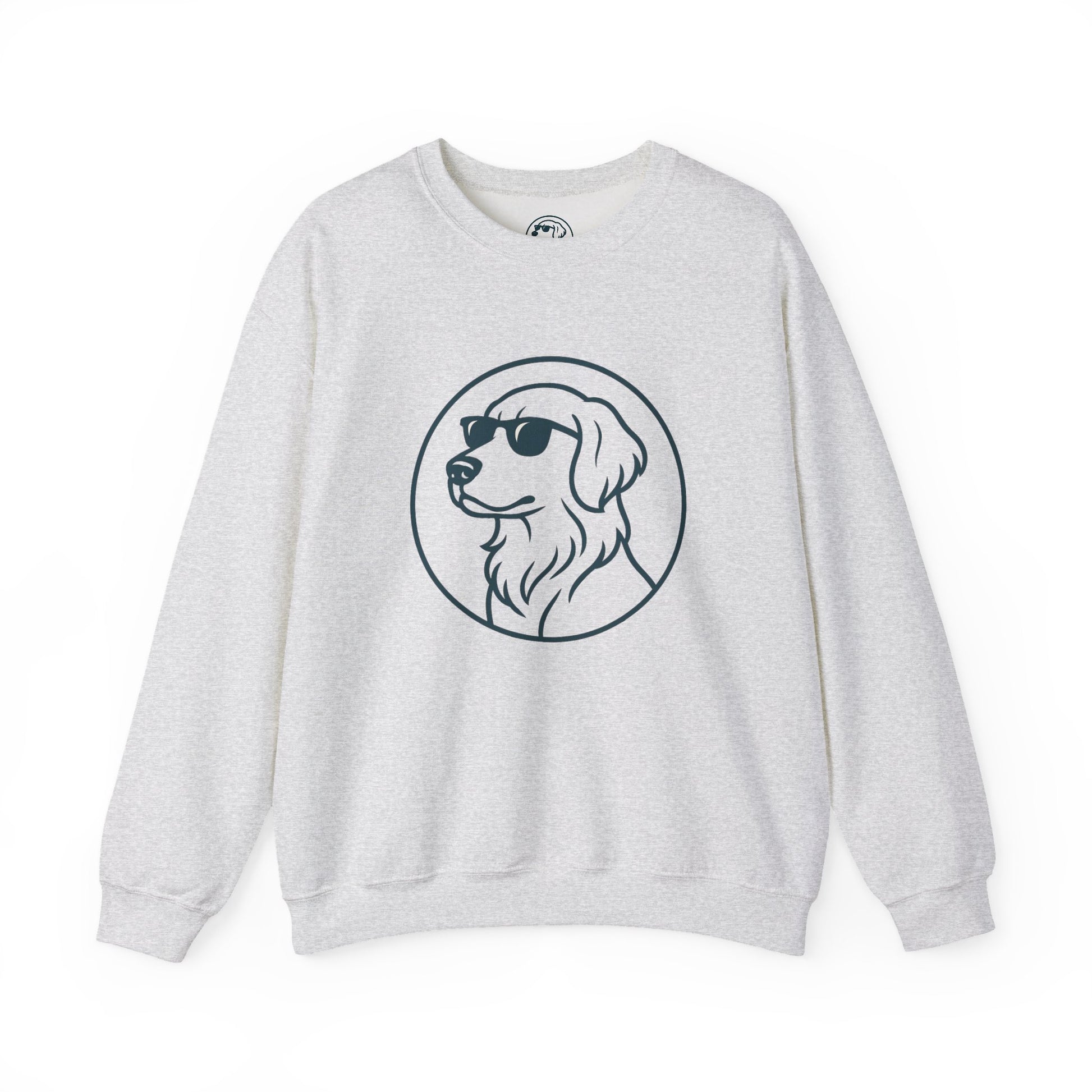 Dog with glasses cool Sweatshirt