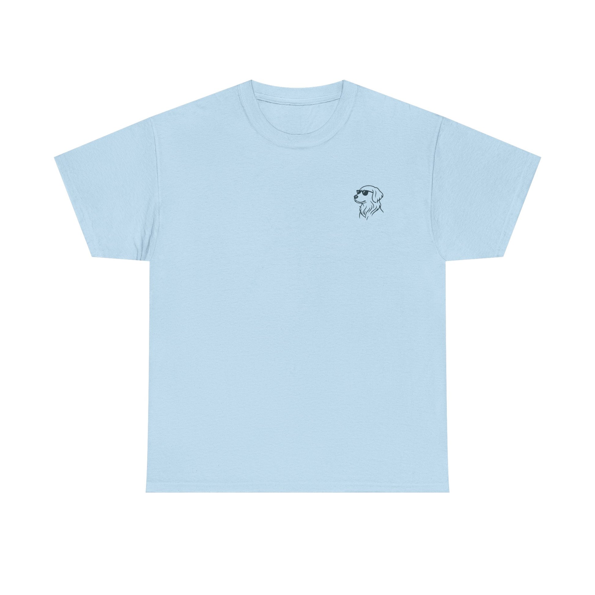 Dog with sunglasses logo cool T-Shirt